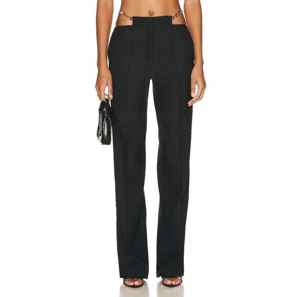 Aya Muse Pants - Aya Muse 'Rivu' Black Polyester Pant Size XS